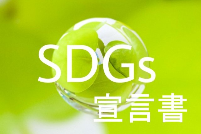 SDGs宣言書